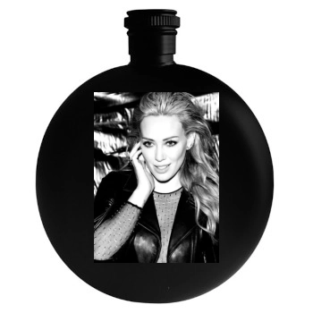 Hilary Duff Round Flask