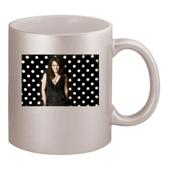 Hilary Duff 11oz Metallic Silver Mug