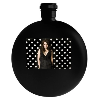 Hilary Duff Round Flask