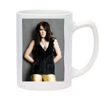 Hilary Duff 14oz White Statesman Mug