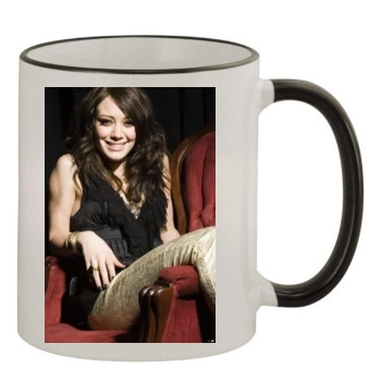 Hilary Duff 11oz Colored Rim & Handle Mug