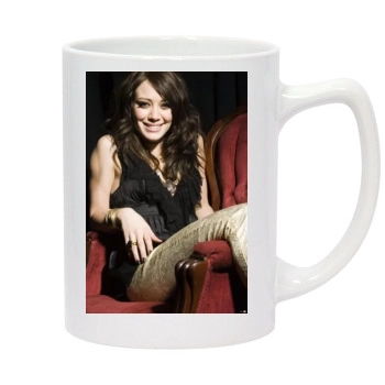 Hilary Duff 14oz White Statesman Mug