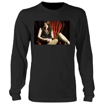 Hilary Duff Men's Heavy Long Sleeve TShirt