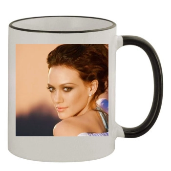 Hilary Duff 11oz Colored Rim & Handle Mug