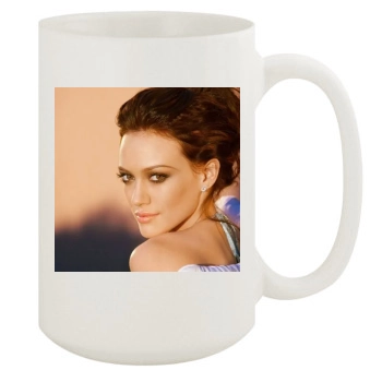 Hilary Duff 15oz White Mug