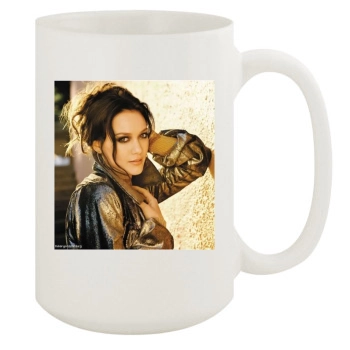 Hilary Duff 15oz White Mug