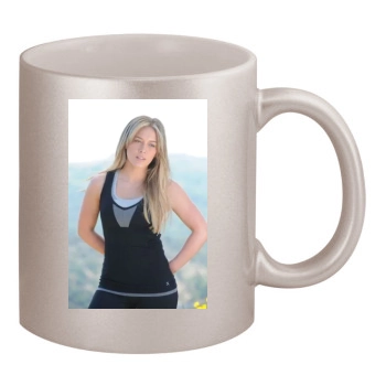 Hilary Duff 11oz Metallic Silver Mug