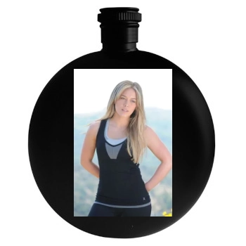 Hilary Duff Round Flask