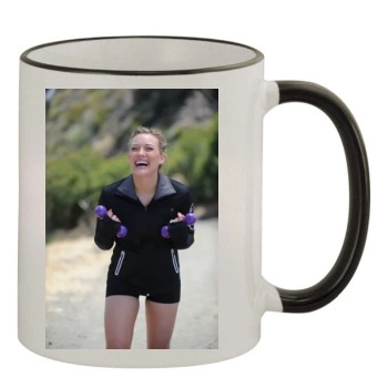 Hilary Duff 11oz Colored Rim & Handle Mug