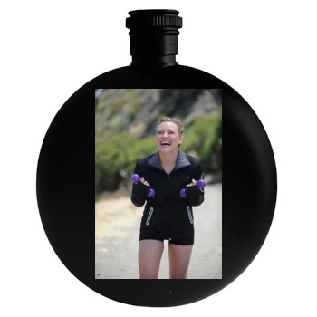 Hilary Duff Round Flask