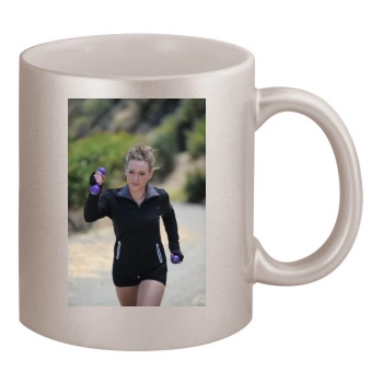 Hilary Duff 11oz Metallic Silver Mug