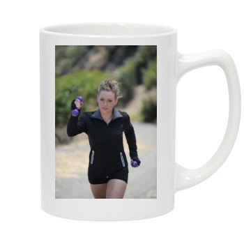 Hilary Duff 14oz White Statesman Mug