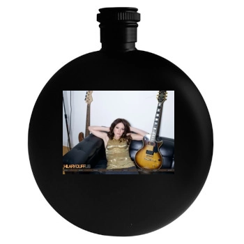 Hilary Duff Round Flask