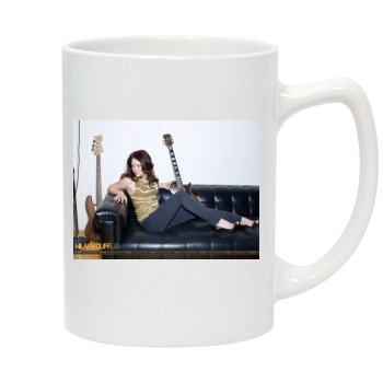 Hilary Duff 14oz White Statesman Mug