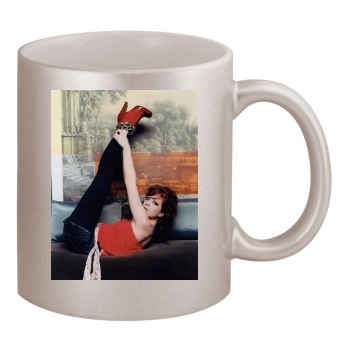 Shirley Manson 11oz Metallic Silver Mug