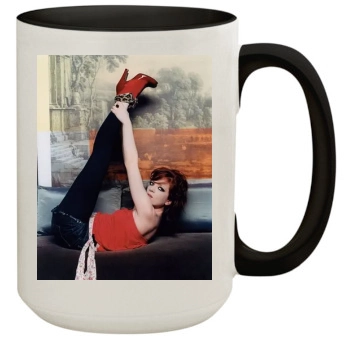 Shirley Manson 15oz Colored Inner & Handle Mug