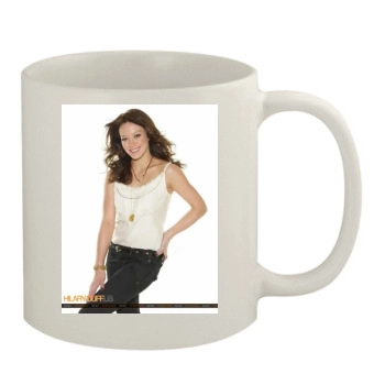 Hilary Duff 11oz White Mug