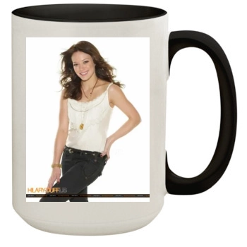 Hilary Duff 15oz Colored Inner & Handle Mug