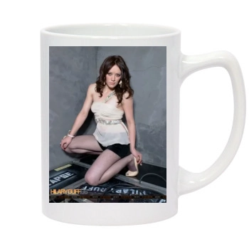 Hilary Duff 14oz White Statesman Mug