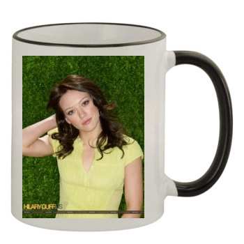 Hilary Duff 11oz Colored Rim & Handle Mug