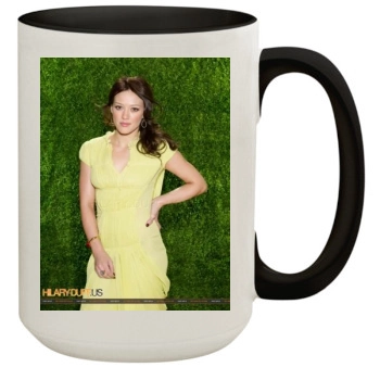 Hilary Duff 15oz Colored Inner & Handle Mug