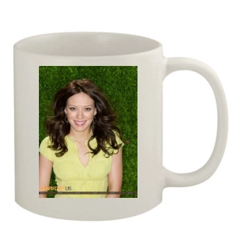 Hilary Duff 11oz White Mug