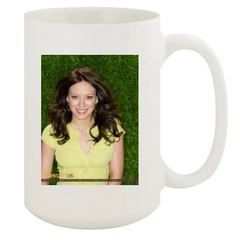 Hilary Duff 15oz White Mug