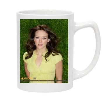 Hilary Duff 14oz White Statesman Mug