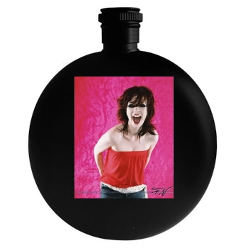 Shirley Manson Round Flask