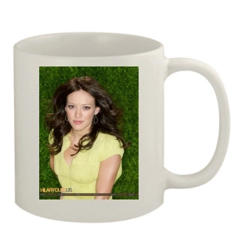 Hilary Duff 11oz White Mug