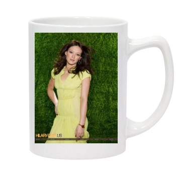 Hilary Duff 14oz White Statesman Mug