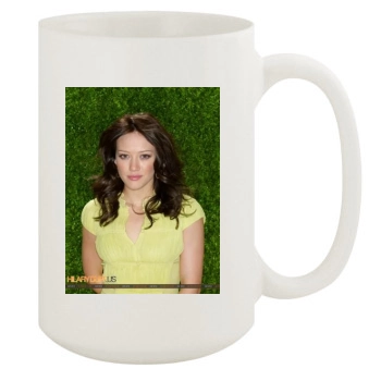 Hilary Duff 15oz White Mug