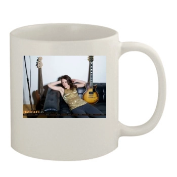 Hilary Duff 11oz White Mug