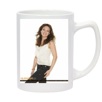 Hilary Duff 14oz White Statesman Mug