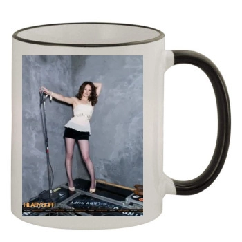 Hilary Duff 11oz Colored Rim & Handle Mug