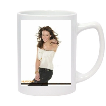 Hilary Duff 14oz White Statesman Mug