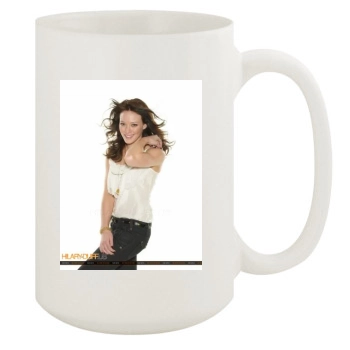 Hilary Duff 15oz White Mug