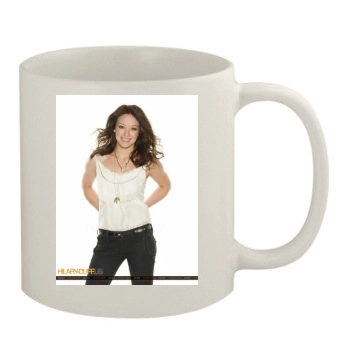 Hilary Duff 11oz White Mug