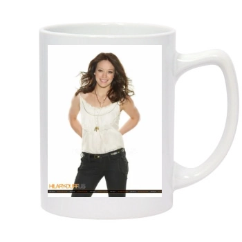 Hilary Duff 14oz White Statesman Mug