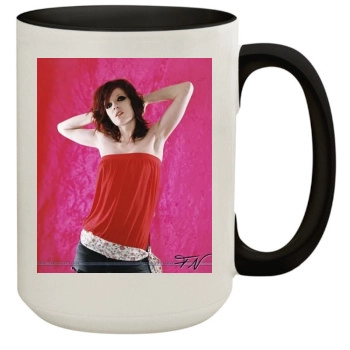 Shirley Manson 15oz Colored Inner & Handle Mug