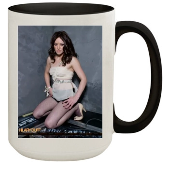 Hilary Duff 15oz Colored Inner & Handle Mug