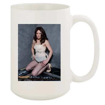 Hilary Duff 15oz White Mug