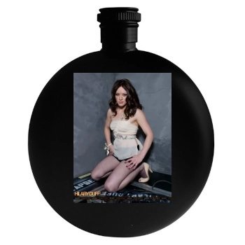 Hilary Duff Round Flask