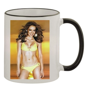 Hilary Duff 11oz Colored Rim & Handle Mug