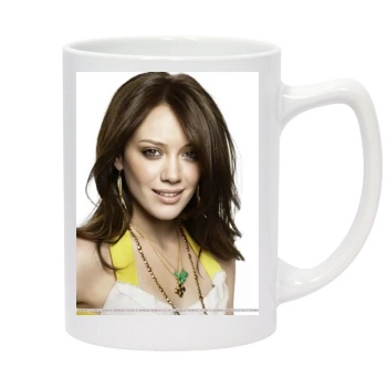 Hilary Duff 14oz White Statesman Mug