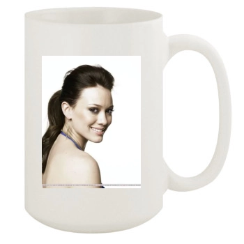 Hilary Duff 15oz White Mug