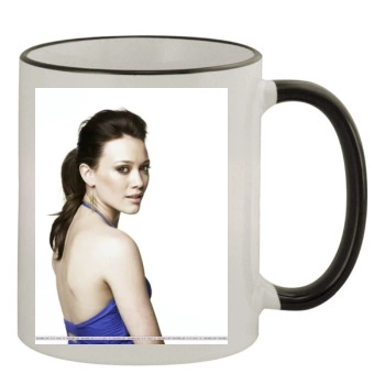 Hilary Duff 11oz Colored Rim & Handle Mug