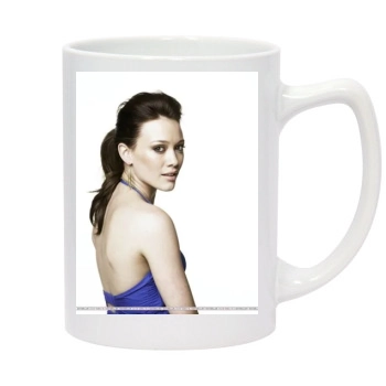 Hilary Duff 14oz White Statesman Mug