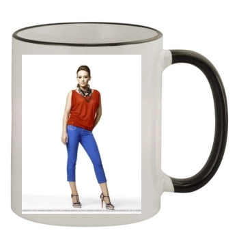 Hilary Duff 11oz Colored Rim & Handle Mug