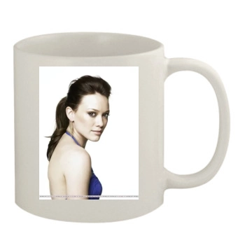 Hilary Duff 11oz White Mug